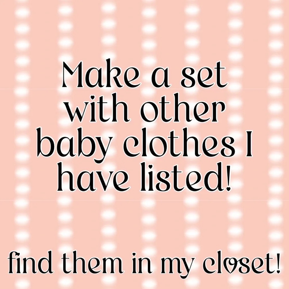 Bundles Baby Place Floral Pink and Orange Baby Onesie - 6-9 months - Picture 5 of 5